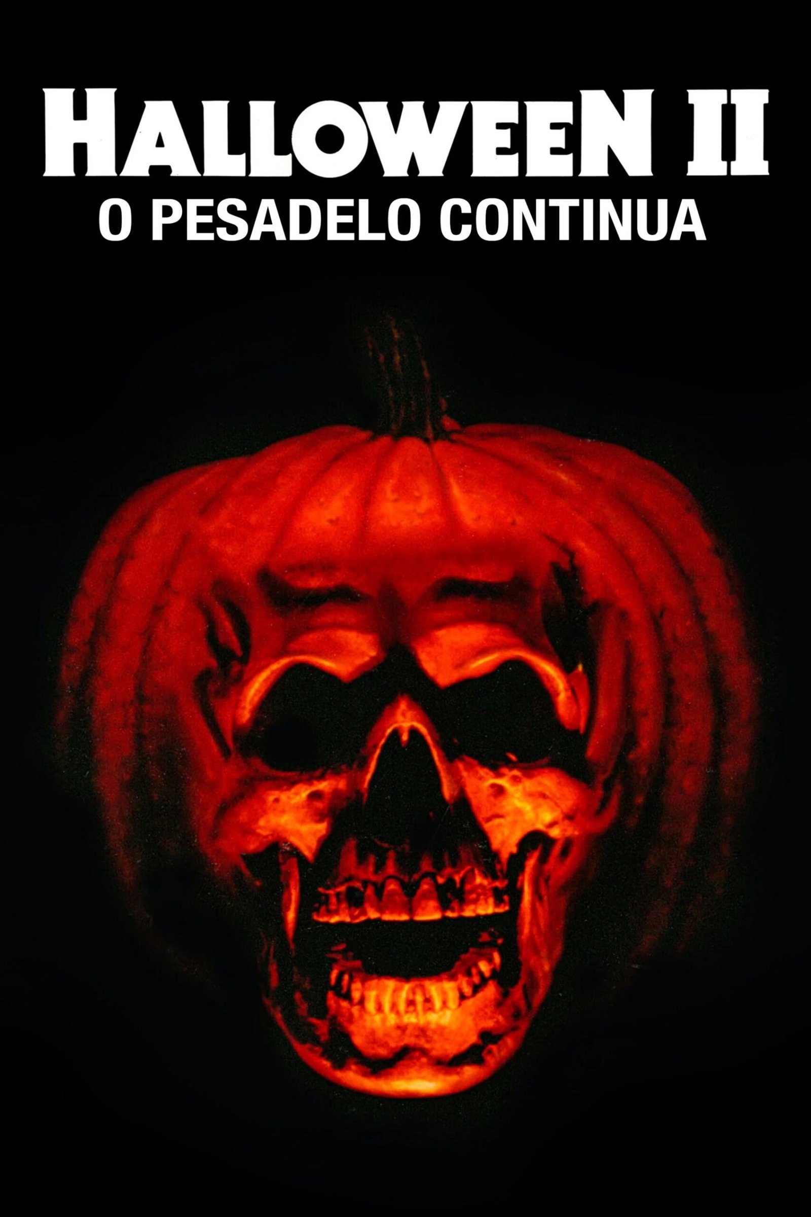 Filmes de Halloween: cartaz de Halloween 2 — O Pesadelo Continua de 1981