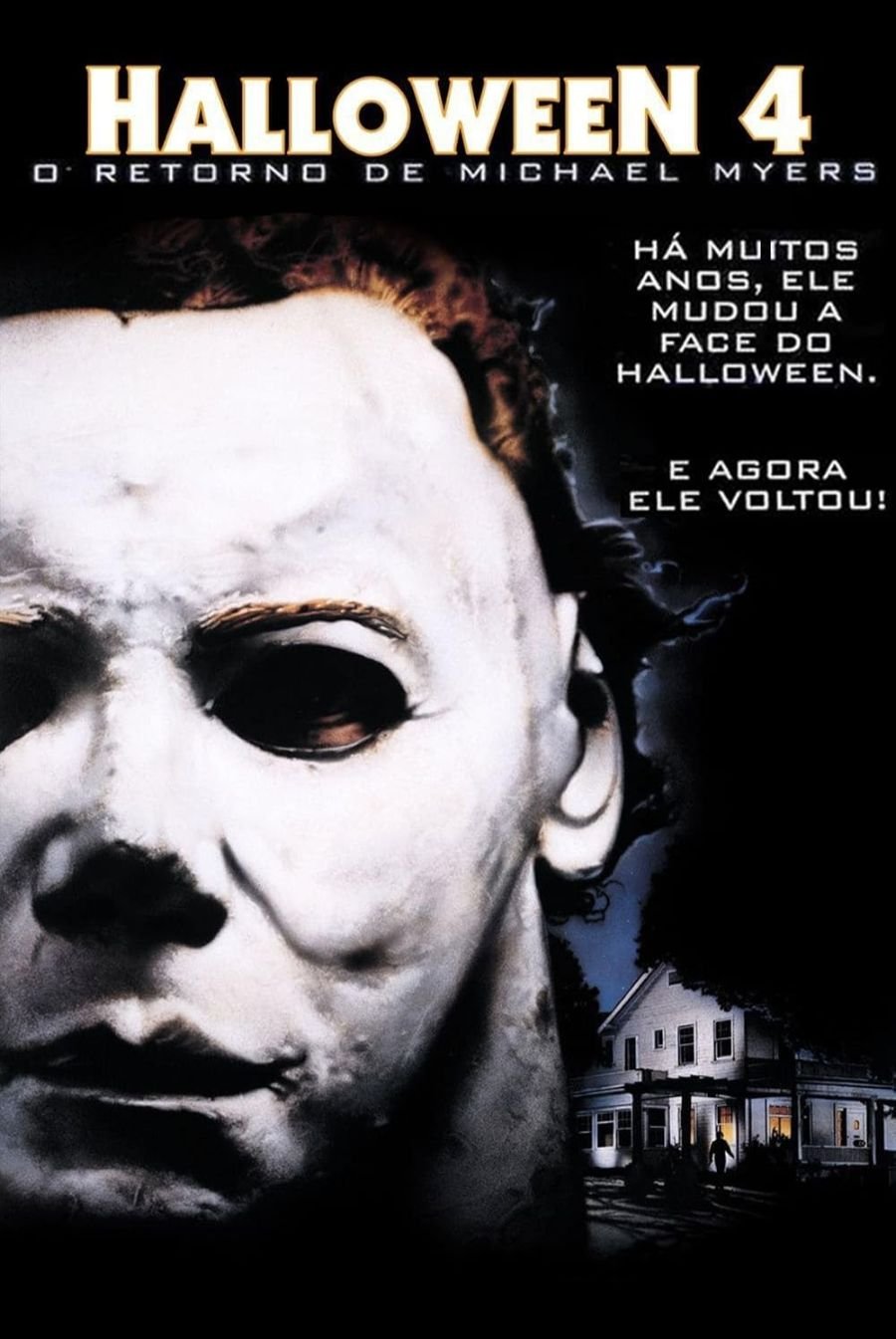 Filmes de Halloween: cartaz de Halloween 4 — O Retorno de Michael Myers