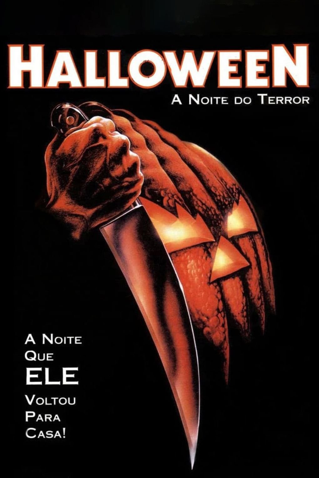 Filmes de Halloween: cartaz de Halloween — A Noite do Terror de 1978